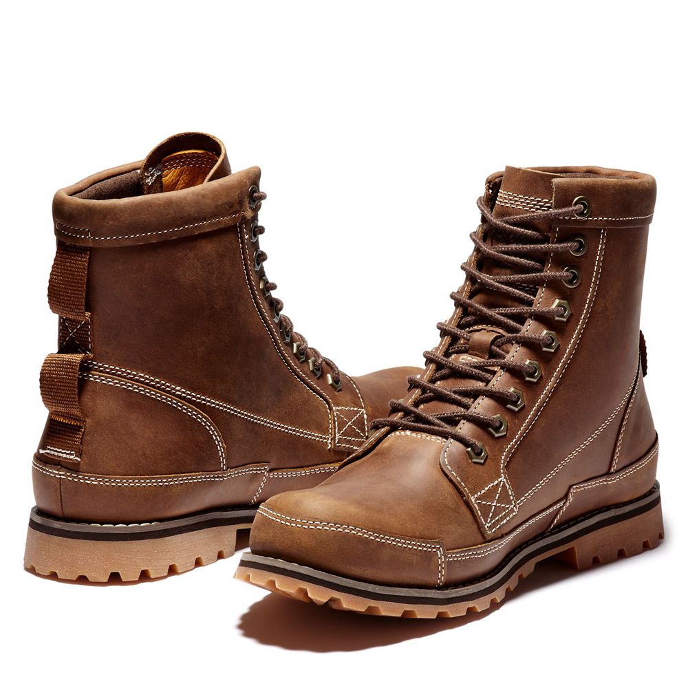 Timberland 6-Inch Μποτακια Ανδρικα Καφε - Earthkeepers® Originals Ii - Greece 8450379-LB